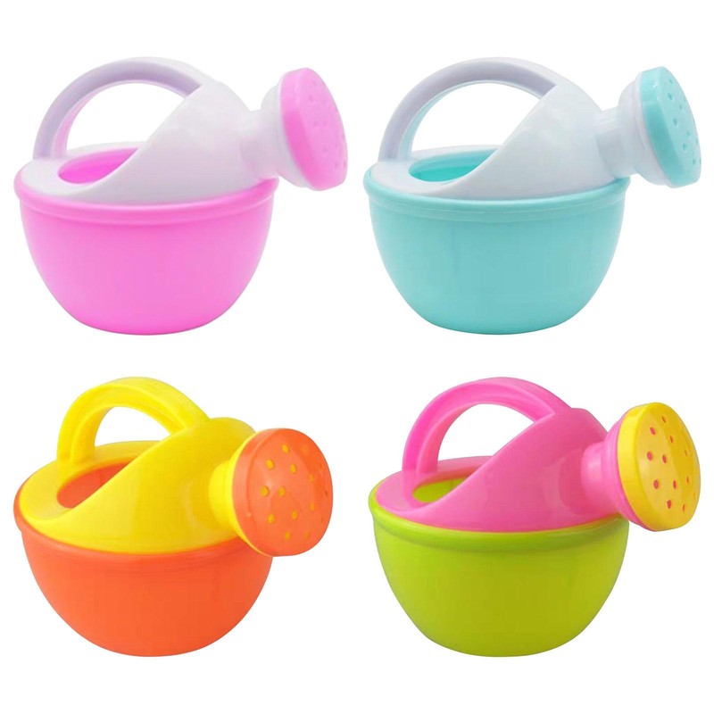 Baby Bath Toy Plastic Watering Can Watering Pot Beach Toy Play Sand Shower 1pc