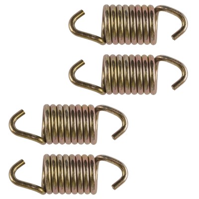 4x Exhaust Muffler Tube Pipe Spring For Polaris 7041687 3081078 7042031
