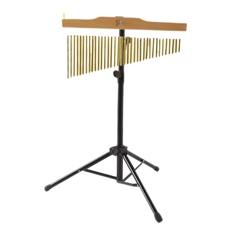36 Notes Bar Chimes Wind Chime Musical Percussion Instrument w/Tripod Stand