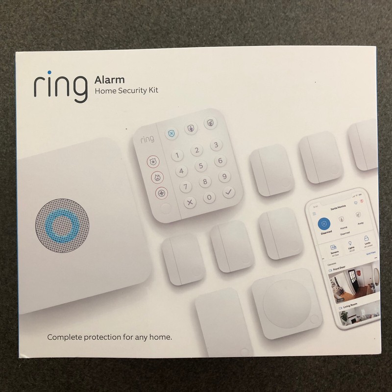 Ring Wireless Alarm Home Security Kit 10 Piece Kit 2nd