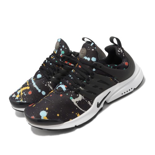 

Мужская повседневная обувь унисекс Nike Air Presto Paint Splatters Black White CT3550-004, Черный, Air Presto