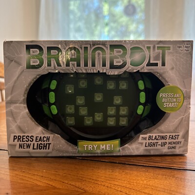 Educational Insights BrainBolt Brain Teaser Light-Up Memory Game NEW