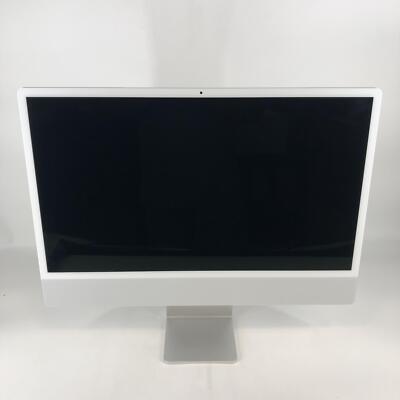 iMac 24 Silver 2023 4.06GHz M3 8-Core CPU/GPU 8GB 256GB SSD Excellent w/ Bundle!
