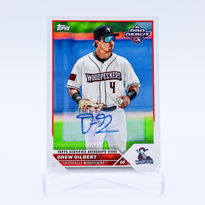 2023 Topps Pro Debut Drew Gilbert Auto #PD-136