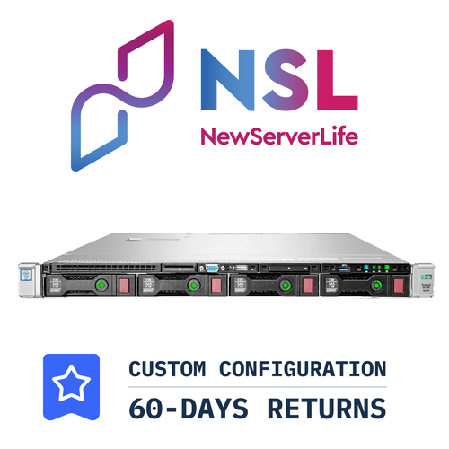 HPE ProLiant DL360 Gen9 4LFF 2x E5-2698v4 2.2GHz =40 Cores 384GB P440AR 4xRJ45