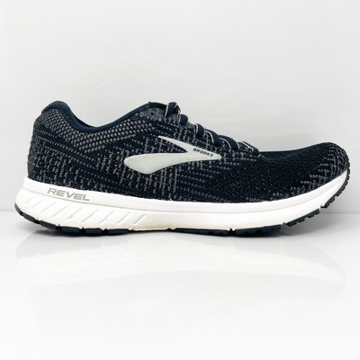 

Brooks Womens Revel 3 1203021B01 Черные кроссовки для бега Размер 7 B, Черный, Revel 3