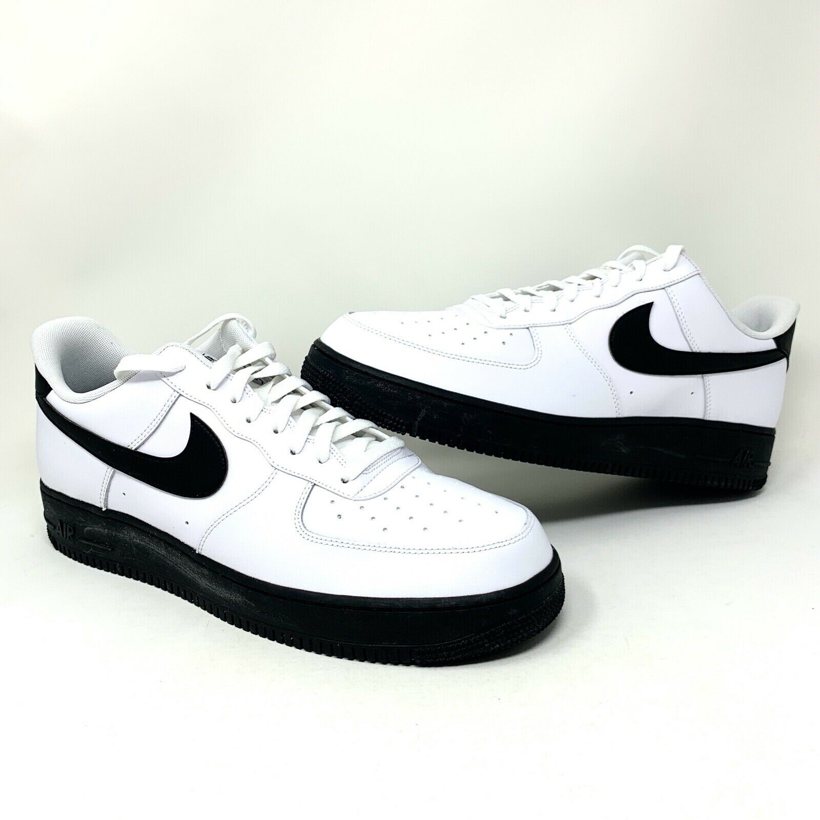 Nike Air Force 1 07 Low White Black Sole Shoes AF1 CK7663101 Mens Size 14 |  EBG