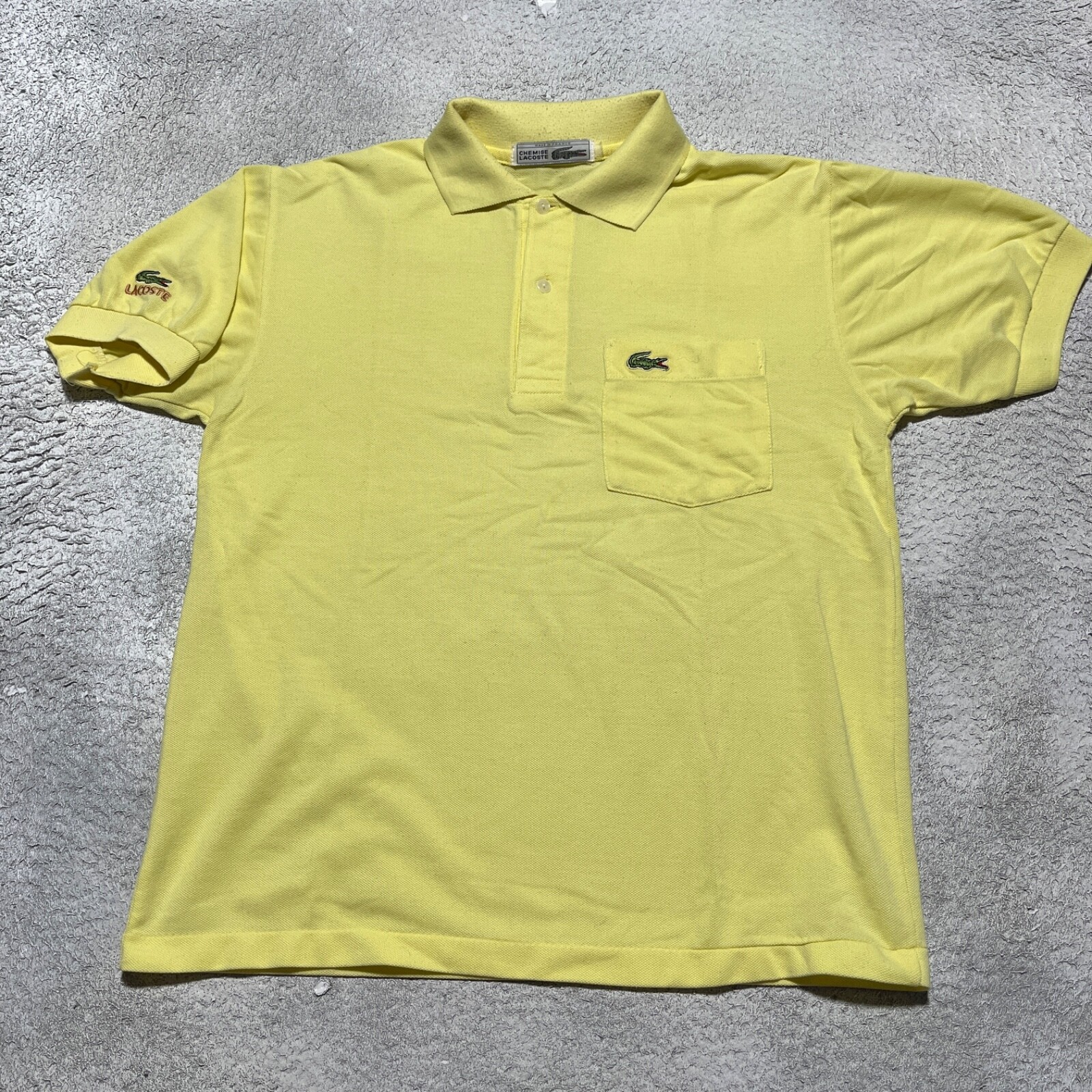 old LACOSTE France製 L/S Polo col.DkGray old LACOSTE France製 L/S Polo col.DkGray - メルカリ