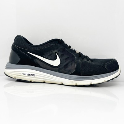 

Nike Mens Dual Fusion Run 525760-001 Черные кроссовки для бега, размер 13, Черный, Dual Fusion Run