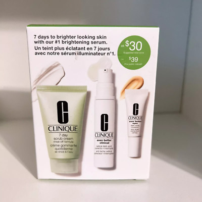 Clinique Skin School supplies 3pcs gift set New in Box