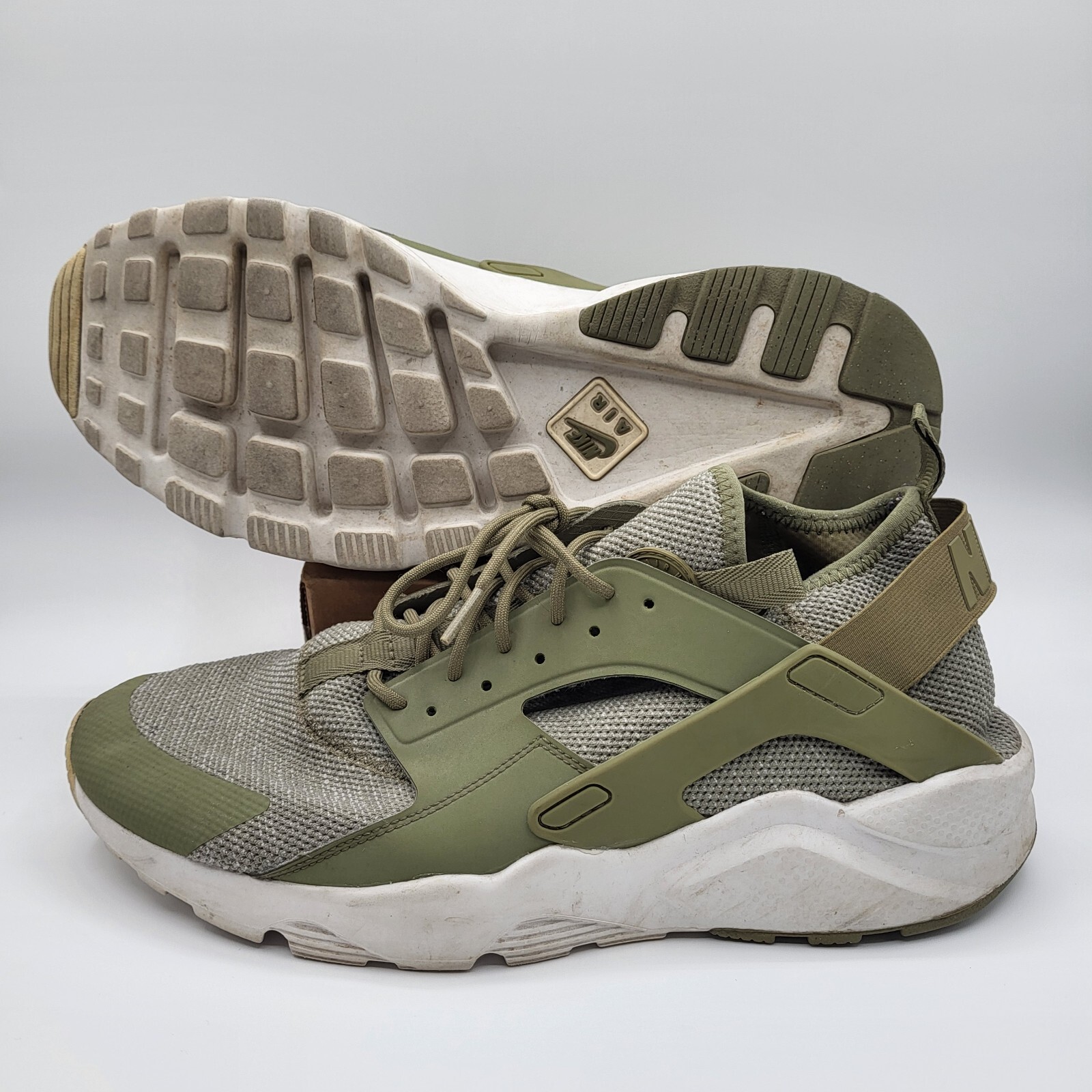 nike air huarache run ultra green