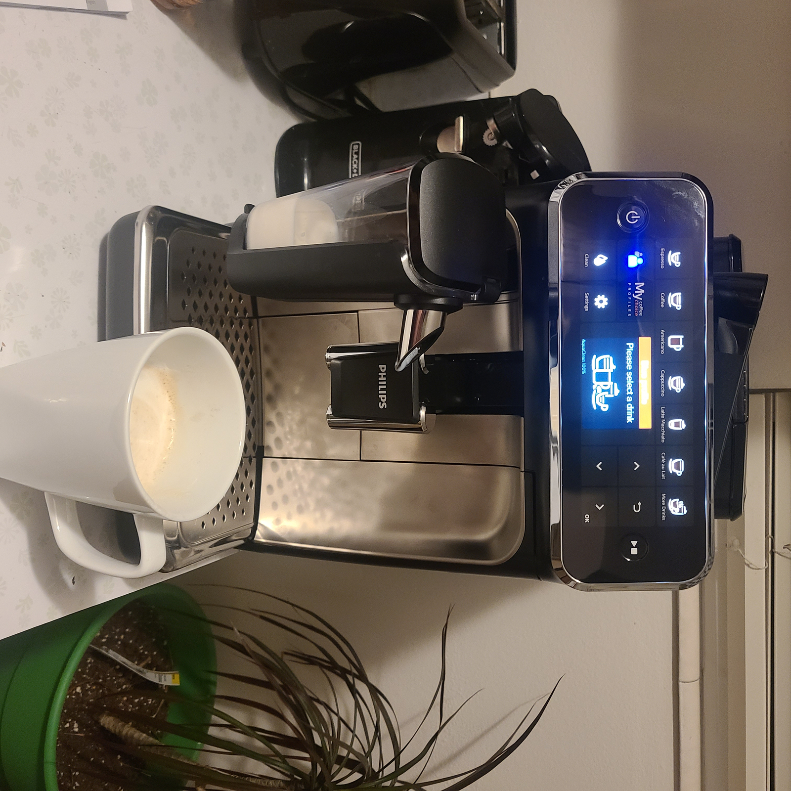 Philips LatteGo 5400, white/silver - Espresso machine, EP5443/90