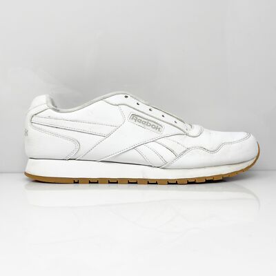 Reebok Mens Classic Harman Run CM9203 Белая повседневная обувь Кроссовки Размер 9.5, Белый, Classic Harman Run