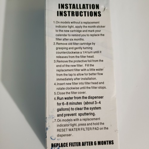 Water Filter for Whirlpool Maytag UKF8001 EDR4RXD1 4396395 Pur Filter 4 Kenmore