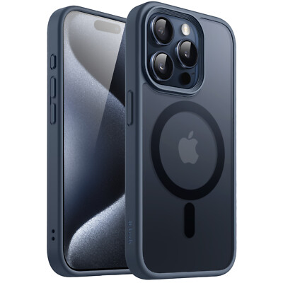 JETech Magnetic Case for iPhone 15 Pro 6.1-Inch Compatible with MagSafe