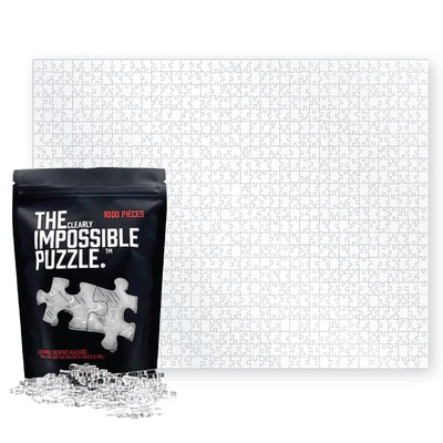 The Clearly Impossible Puzzle 100, 200, 500, 1000 Pieces Hard Puzzle for Adul...