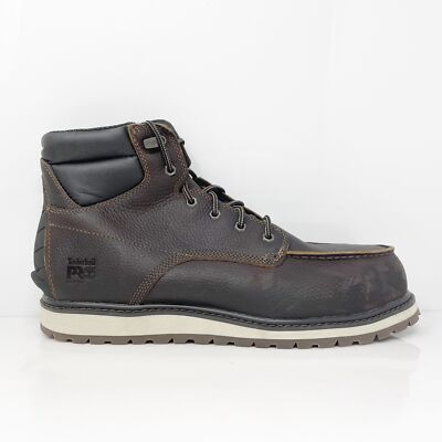 Мужские рабочие ботинки Timberland Pro Irvine 6  A44UP из сплава коричневого цвета, размер 13 Вт