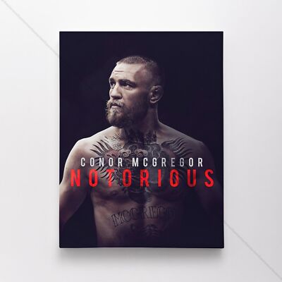 Conor McGregor Poster Canvas UFC MMA Wall Art Print #65