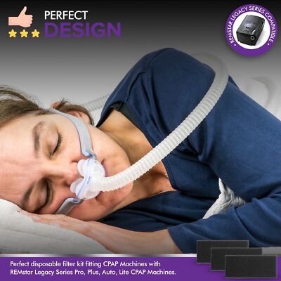 Mars Wellness CPAP Filter Kit – For REMstar Legacy Series Pro, Plus, Auto, Lite