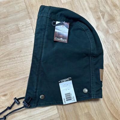 nwt carhartt quilted flannel lined duck active loose fit jacket 0j0140 m work 335168399474