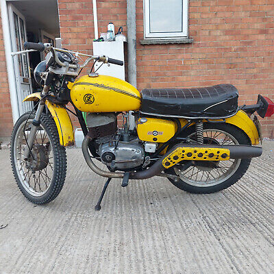 CZ 175 Trail Model 482 1977 ISDT enduro RARE Spares or repairs project