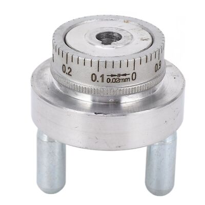 Mini Lathe Hand Wheel with Handle Crank Aluminum Alloy 50mm 2in 0 1mm