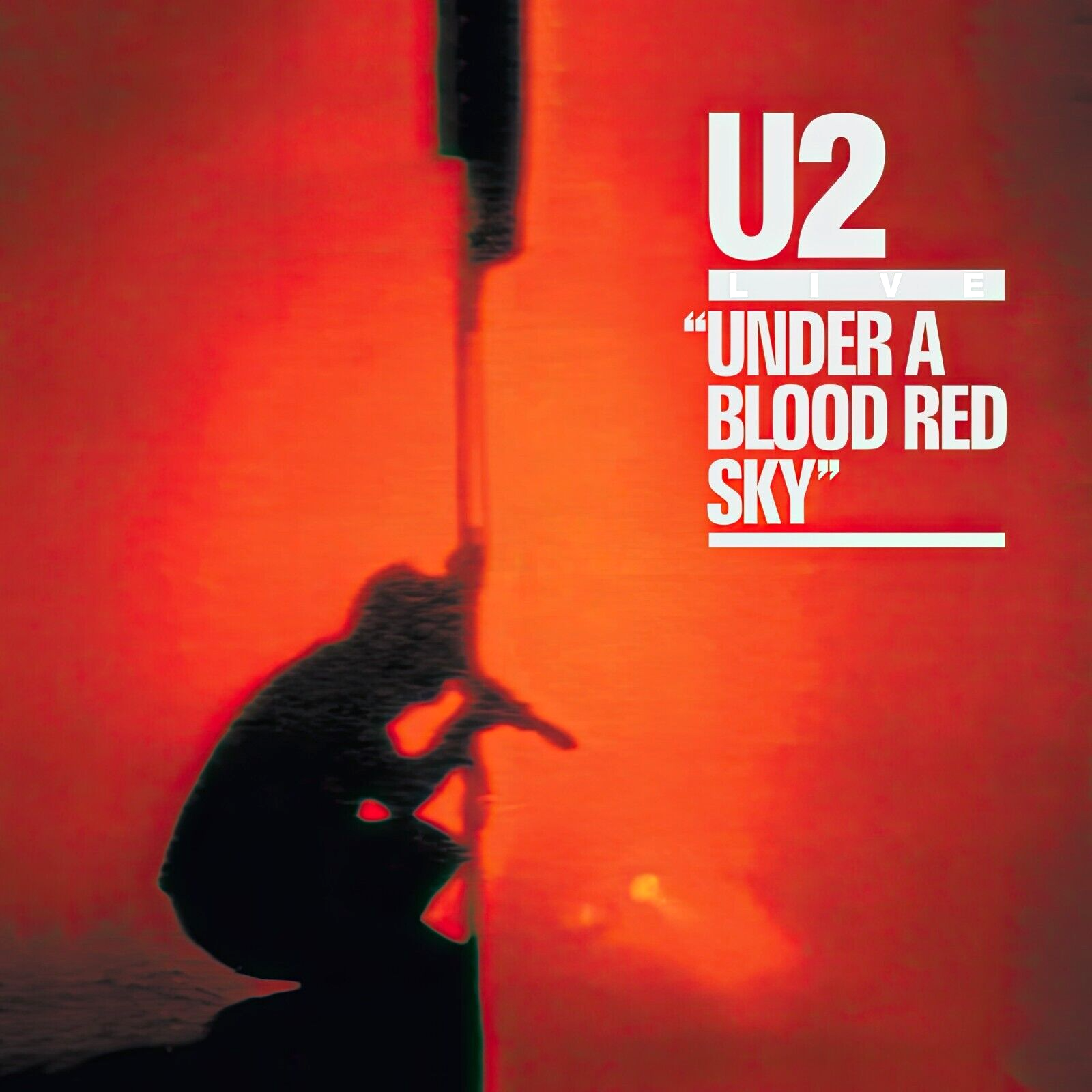 U2 Under A Blood Red Sky 12x12 Album LP Cover Replica Poster
