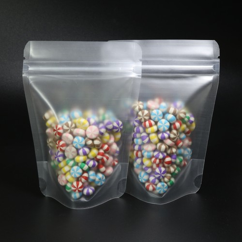 Plastic Food Storage Bags, Zipper Seal Stand Up Bags, Smell Proof Candy Pouches