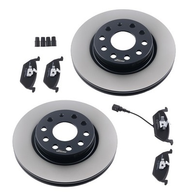 Disques Frein + Plaquettes Avant for Skoda Yeti Seat Altea 280mm