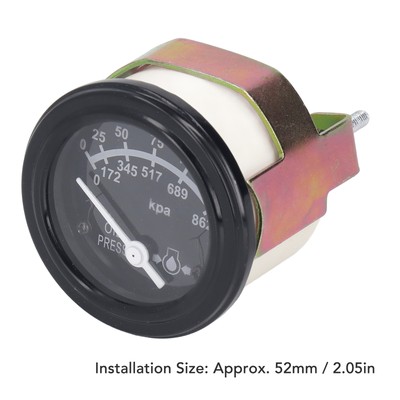 Diesel engine 2024 oil pressure gauge
