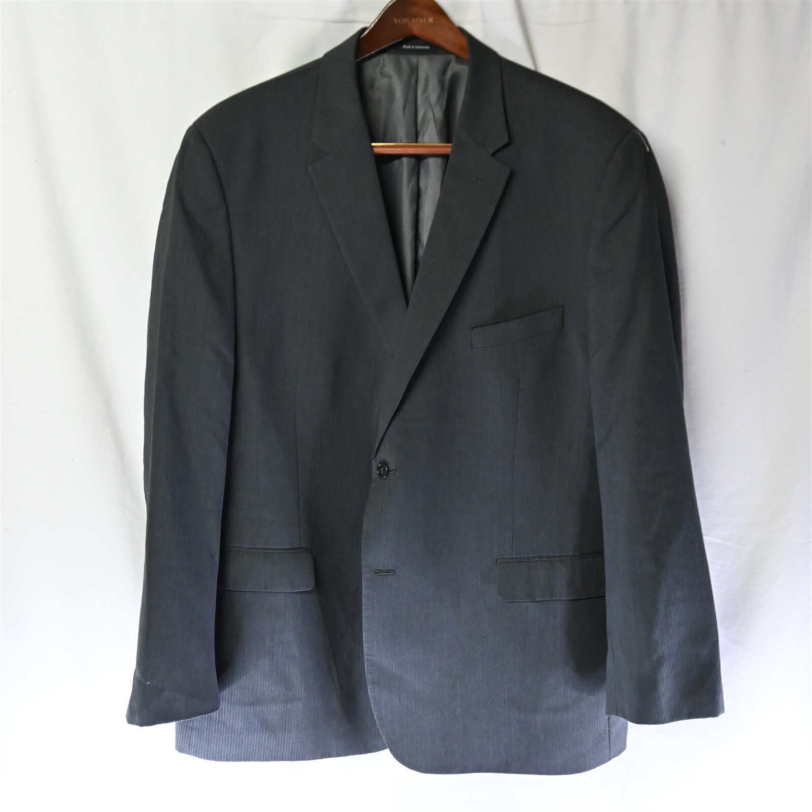 Pronto Uomo 52L Gray 2 Button Blazer Suit Jacket Sport Coat | eBay