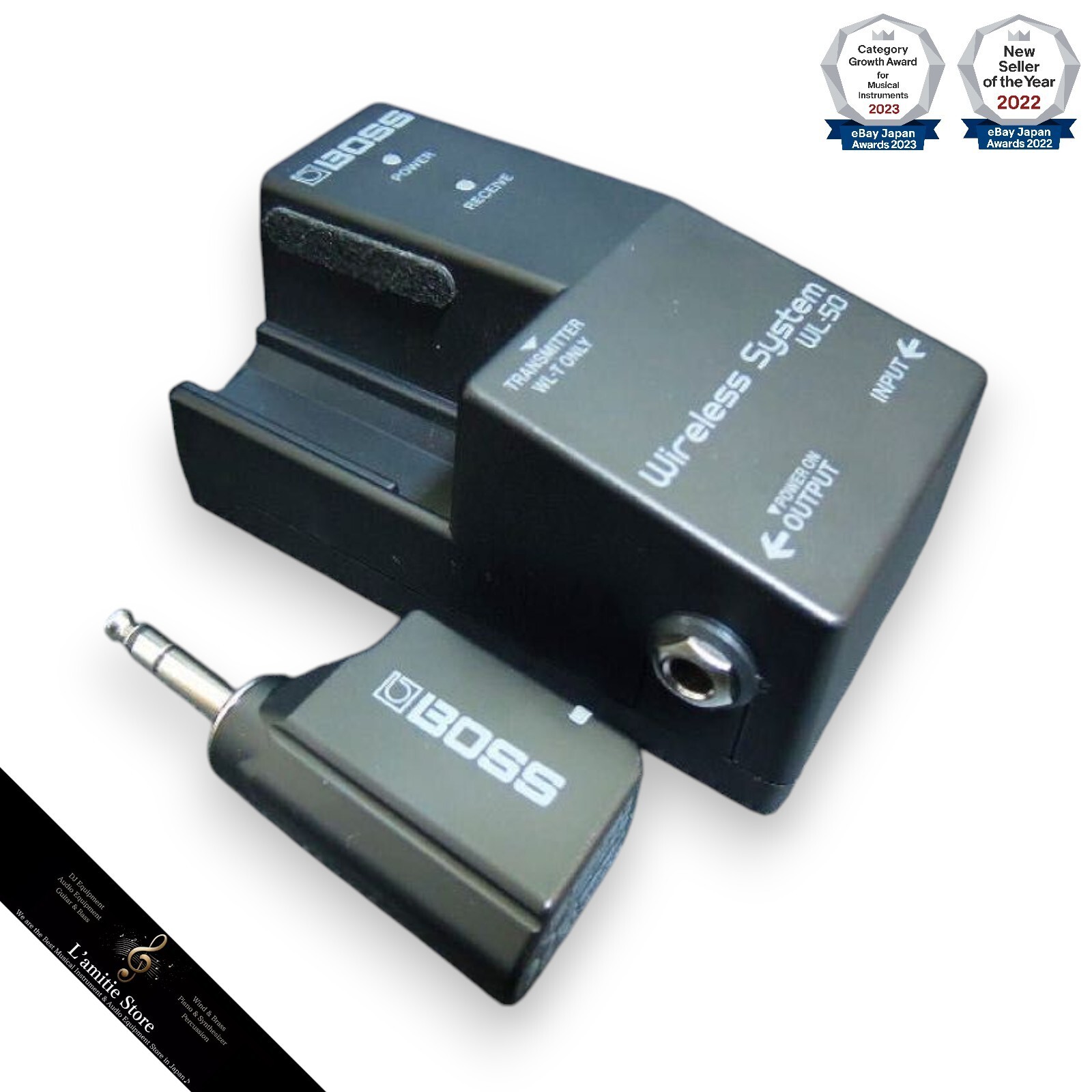 BOSS WL-50 Wireless system for Guitar Transmitter and