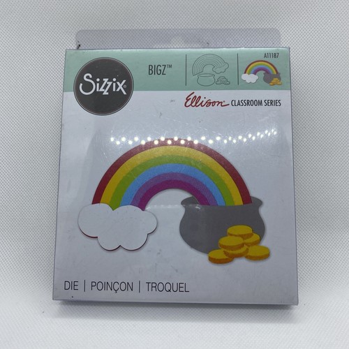 Sizzix Bigz Rainbow With Pot Of Gold die #A11187 Ellison