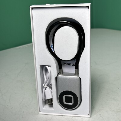 Waterproof Smart Fingerprint Door Lock Keyless Padlock Security USB Rechargeable