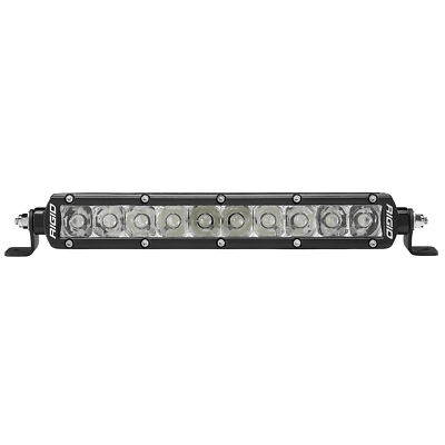 Rigid 910213 SR-Series PRO 10 inch LED Spot Light Bar Black Aluminum Universal