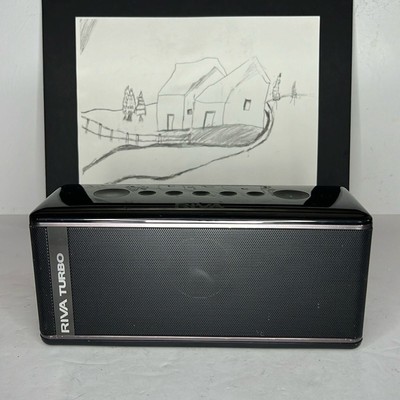 Riva TurboX High Performance Premium Mobile Bluetooth Speaker (Black)