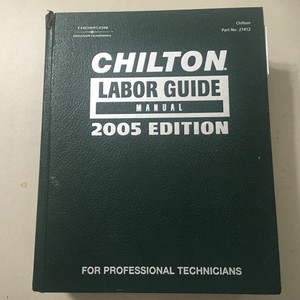 Labor Guide 1969 Chevrolet