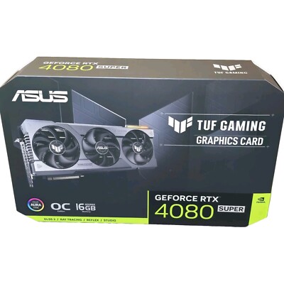 ASUS TUF RTX 4080 SUPER 16GB DDR6X OC EDITION ~ NEW