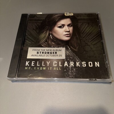MR KNOW IT ALL by KELLY CLARKSON-NEW CD Single w/My Life Would Suck W/out You-CD