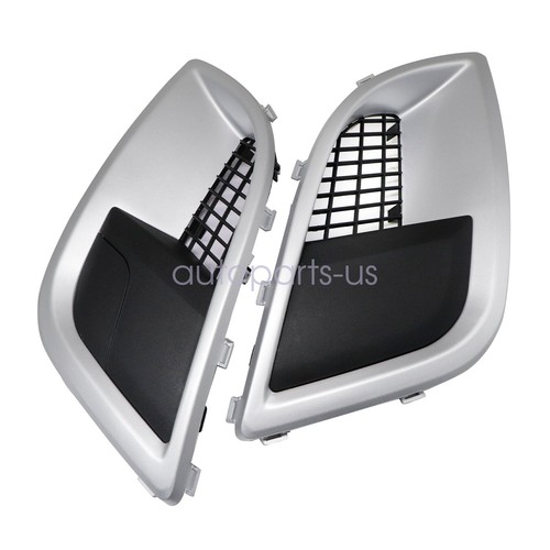 Pair Front Bumper Fog Light Lamp Cover Frame Bezel Fits Buick Regal GS 2012-2017