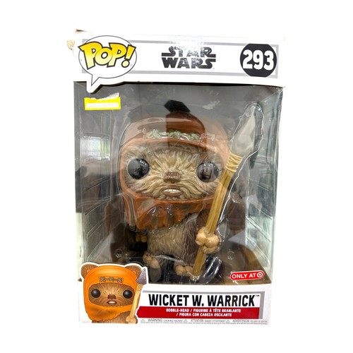 Funko POP! Star Wars EWOK Wicket W. Warrick 293 Super-Sized