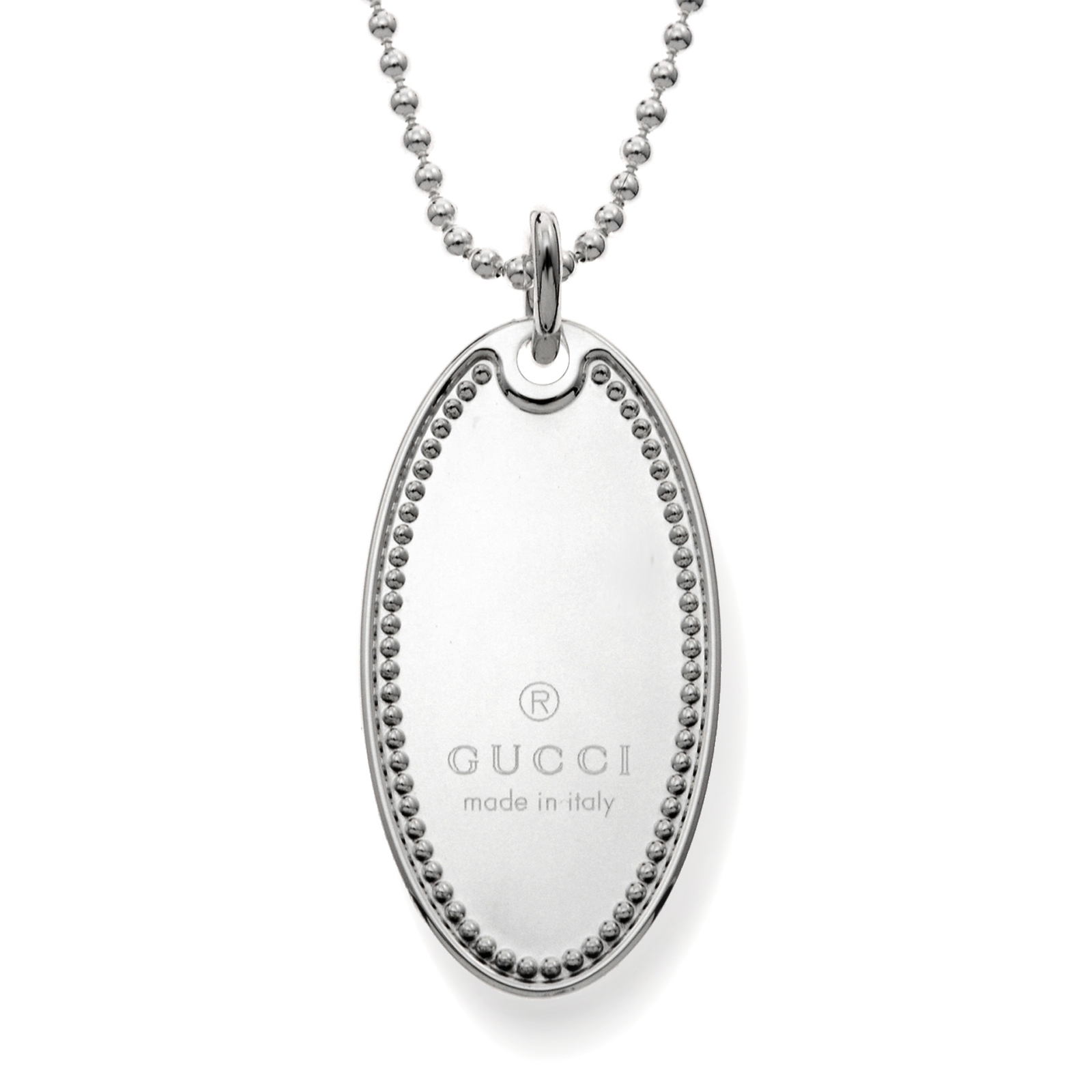 Gucci Unisex Necklace 925 Sterling silver 190462-J8400 8106