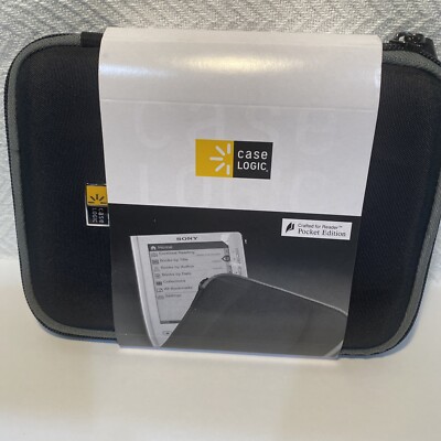 Case Logic Hard Shell Zipper Case Cover eBook Reader Universal Kindle Sony Kobo