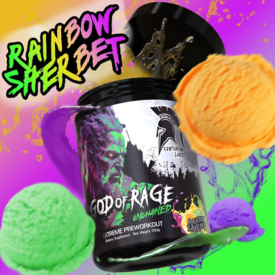 CENTURION LABZ GOD OF RAGE UNCHAINED Extreme Pre-Workout 25 Servings
