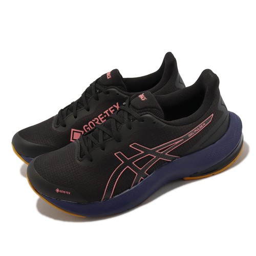 

Asics GEL-Pulse 14 GTX Gore-Tex Black Papaya Navy Women Running 1012B317-001, Черный, Gel-pulse 14 Gtx