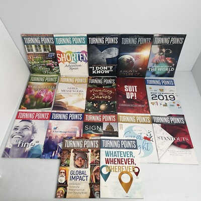 Lot of 48 David Jeremiah Turning Points 2014, 2018, 2019, 2020, 2021, 2022, 2023