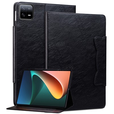 for Xiaomi Mi Pad 6S Pro 12.4/5 6 Pro Redmi SE 11 Case Flip Leather Stand Cover 