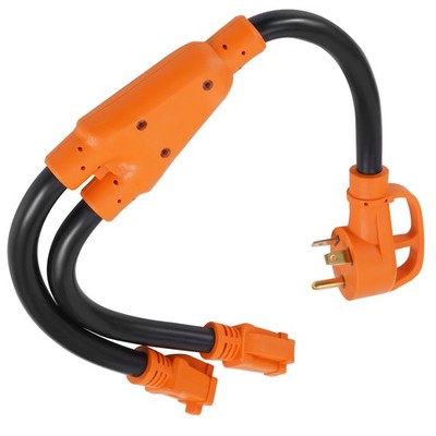 10AWG Generator Power Distribution Y Adapter for MaXpeedingRods MXR3500 MXR3800