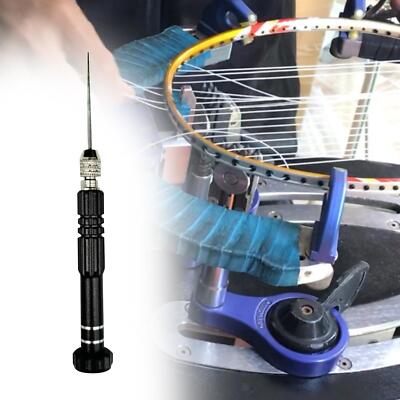 Racquet Stringing Straight Awl Repairing Accessory Badminton Grommet Remover