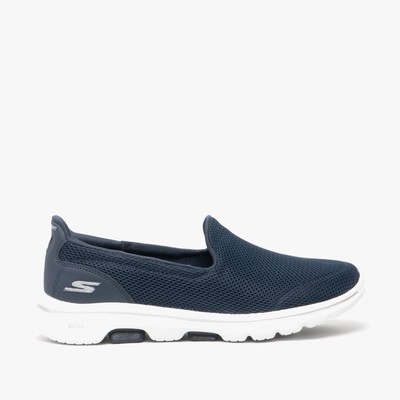 sketchers navy trainers